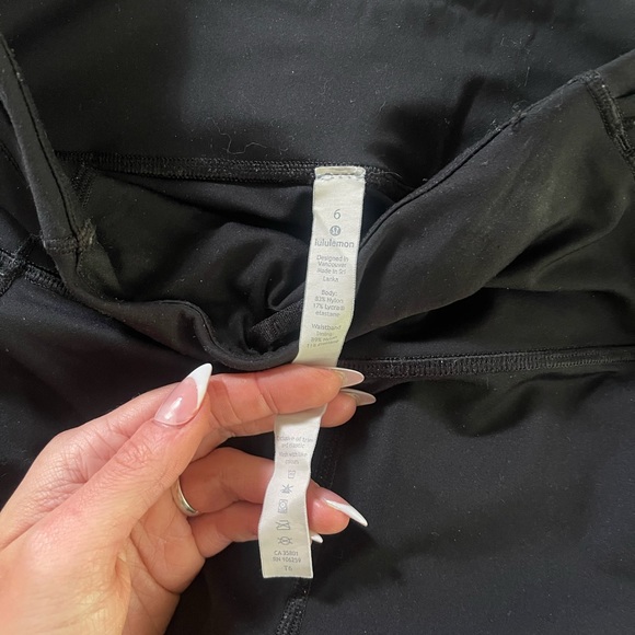 LuluLemon Fast and Free 7/8 legging - Picture 2 of 2